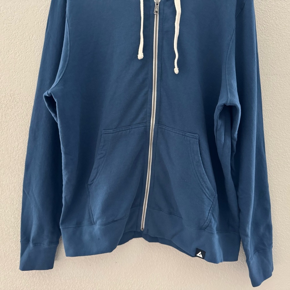American Giant Classic Navy Hoodie - Picture 8 of 14